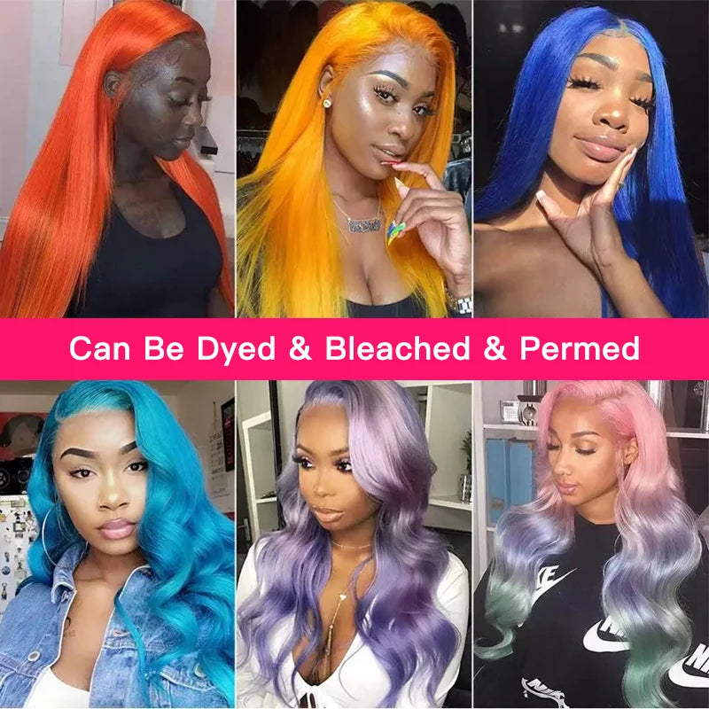 613 Honey Blonde 13x4 Lace Front Human Hair Wigs For Black Women Pre Plucked 13x6 360 Frontal Remy Brazilian Straight Wig 46inch