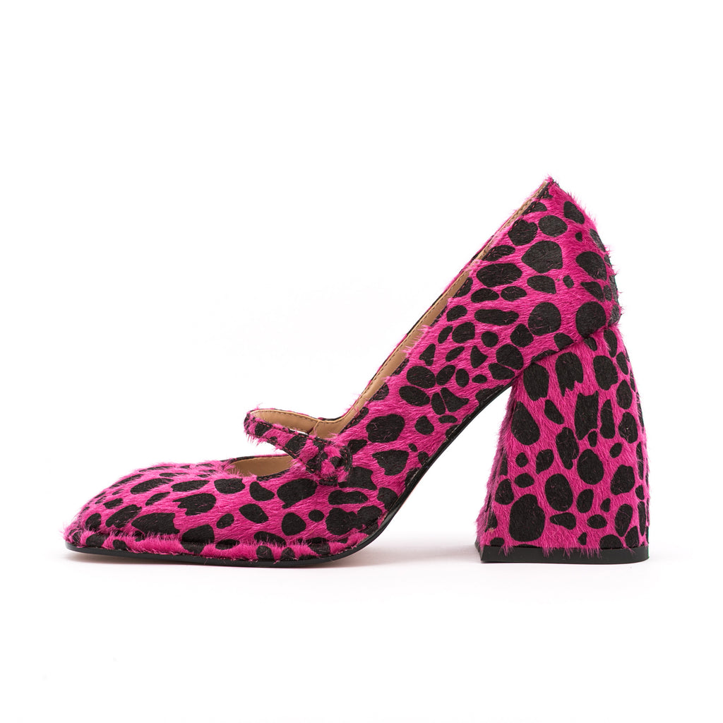 Brand Women's 9.5cm High Heels High Quality Sexy Leopard Buckle Single Shoes 34-45 Size Wedding Bride Party Women's Shoes