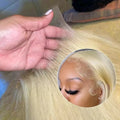 200% 613 Honey Blonde 13x6 HD Transparent Lace Front Human Hair Wigs For Women 34 36 Inch Straight 13x4 Lace Frontal Wig