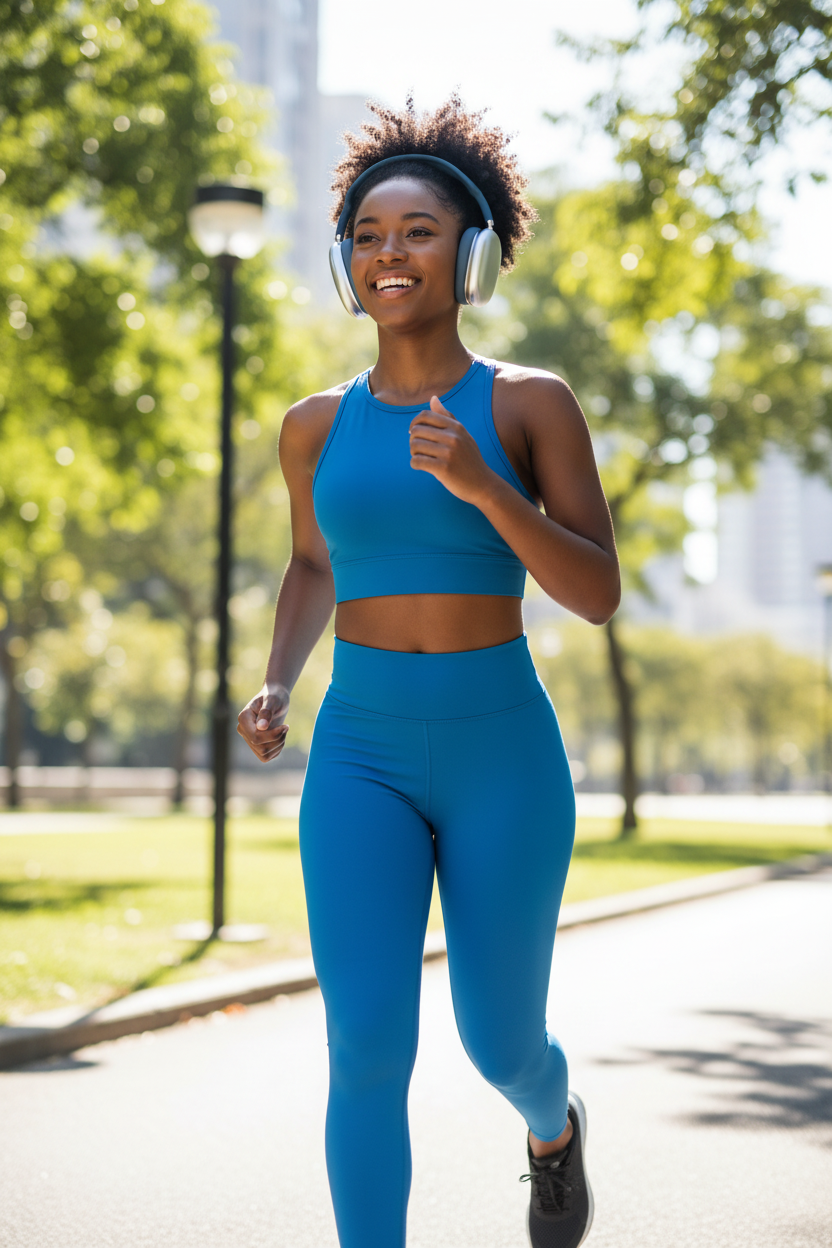 Wireless Sport Headphones Lifestyle